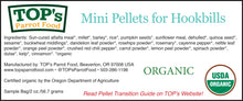 TOP's Pellet Sample Bags